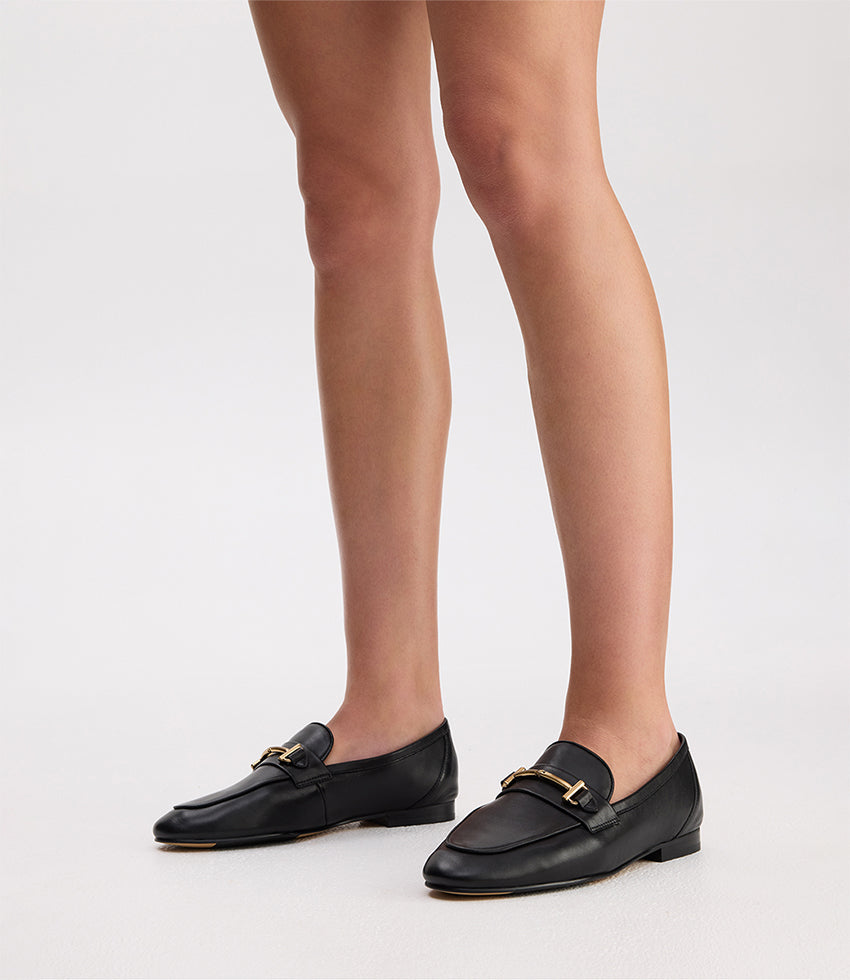 FRANCO Loafer in Black Calf