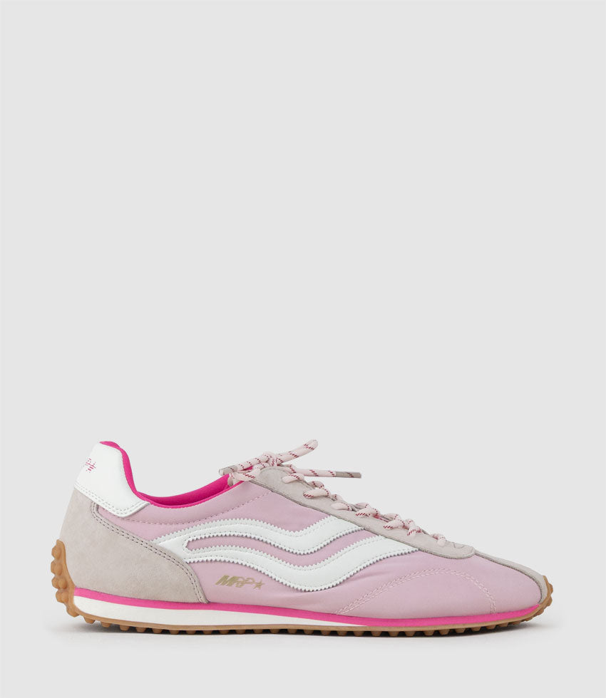 JAMILLA Wave Sneaker in Strawberry Combo