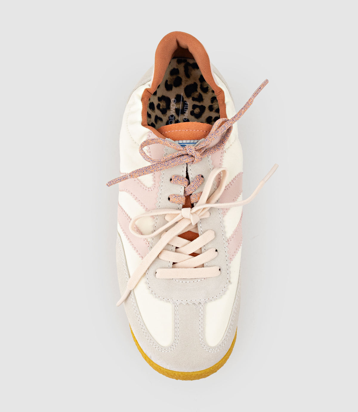 JOVIAL Elastic Sneaker in Offwhite Combo - Edward Meller