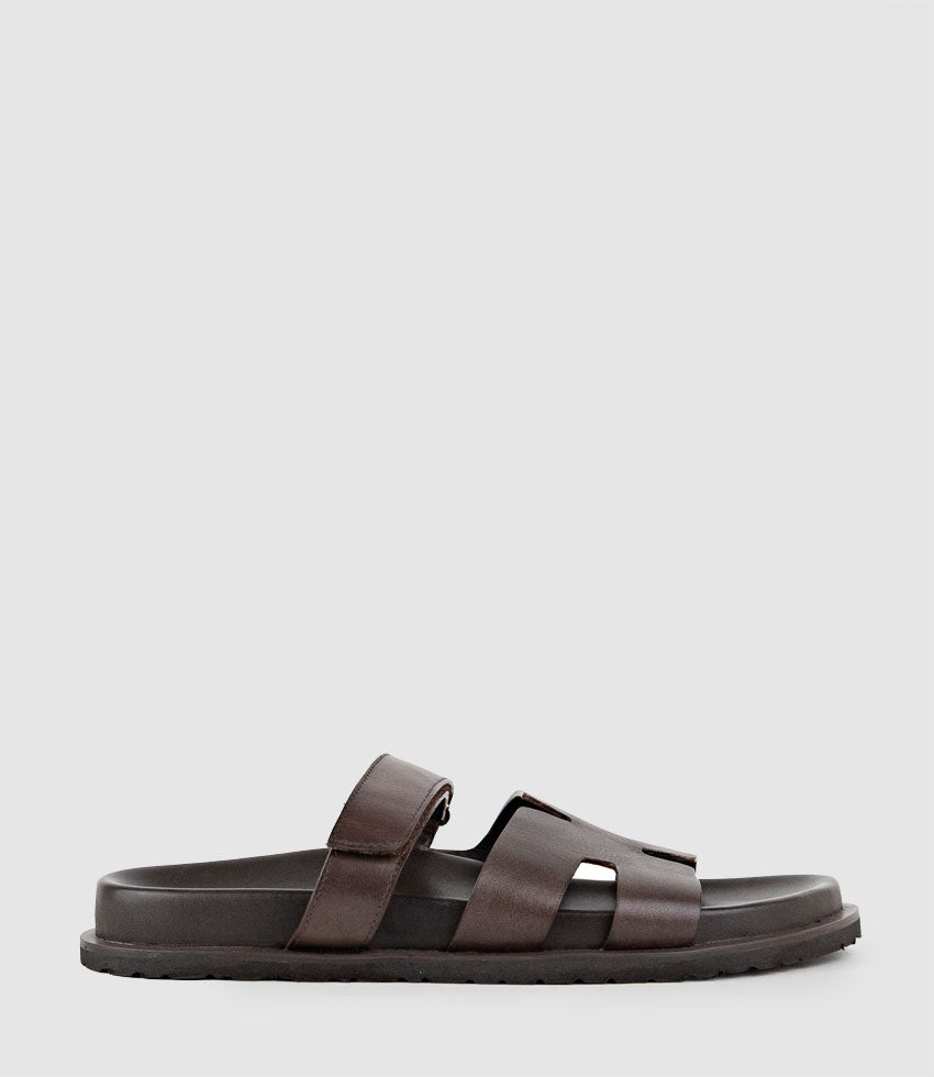 KANE H Front Slide on Unit in Brown - Edward Meller