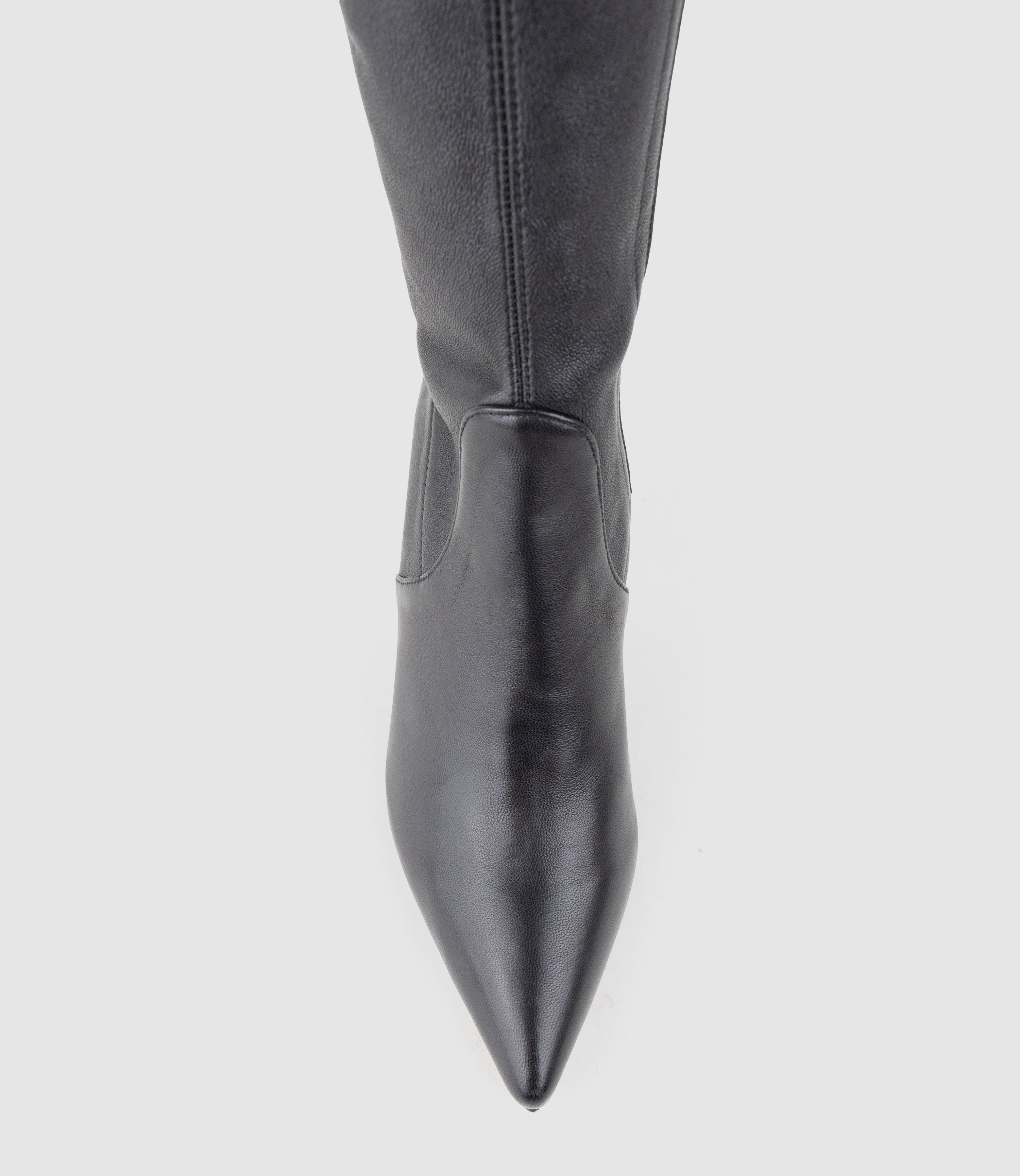 VANESSA85 OTK Stretch Boot in Black - Edward Meller