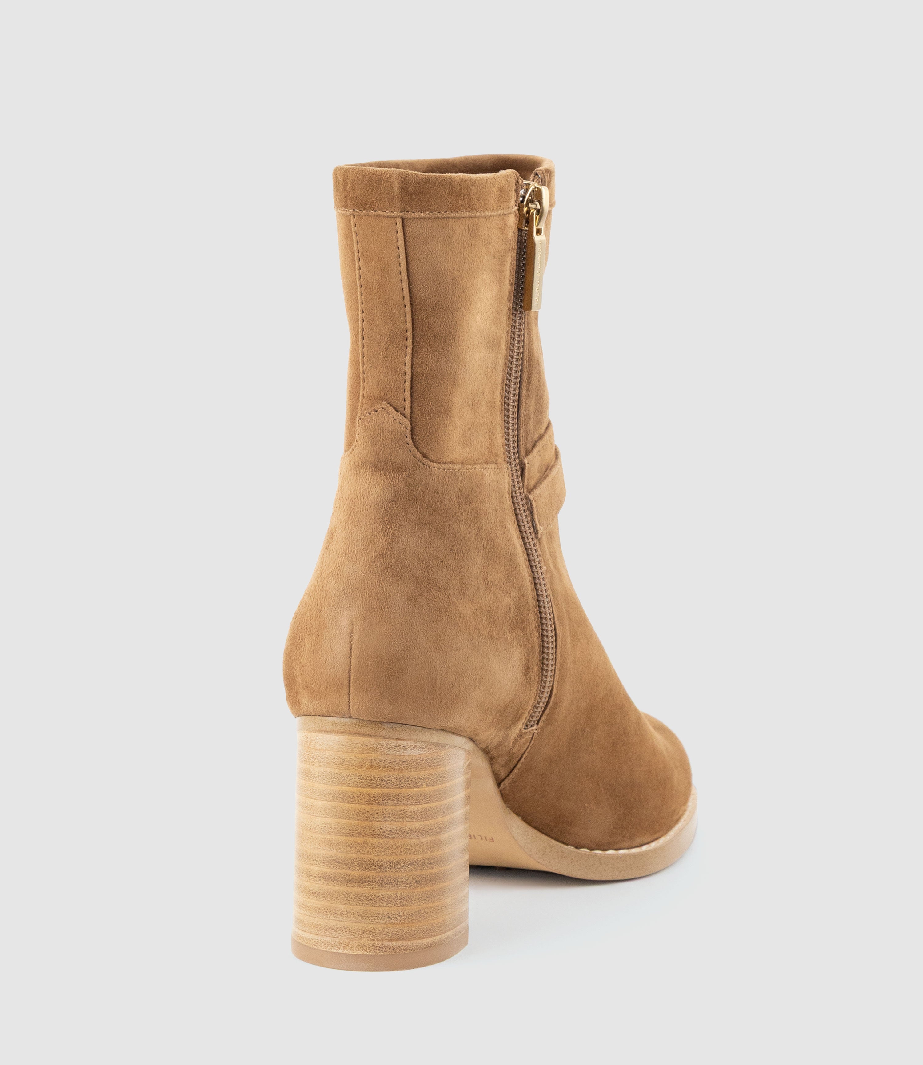 ZIERA70 Ankle Boot in Tan Suede - Edward Meller