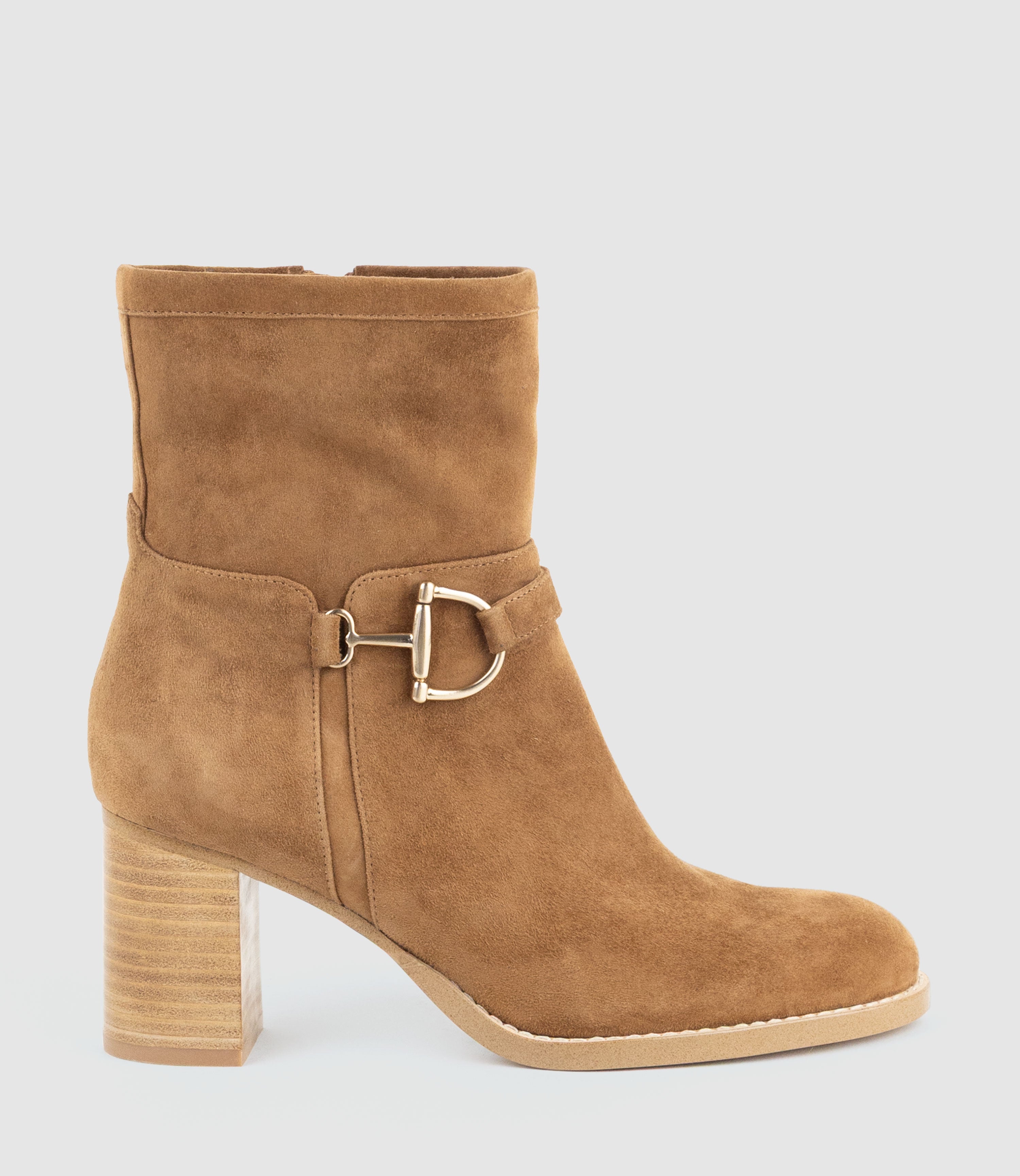 ZIERA70 Ankle Boot in Tan Suede - Edward Meller