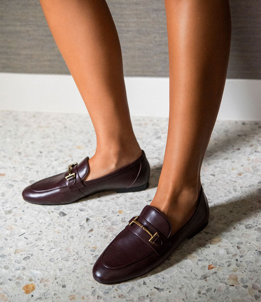 FRANCO Loafer in Bordeaux Calf