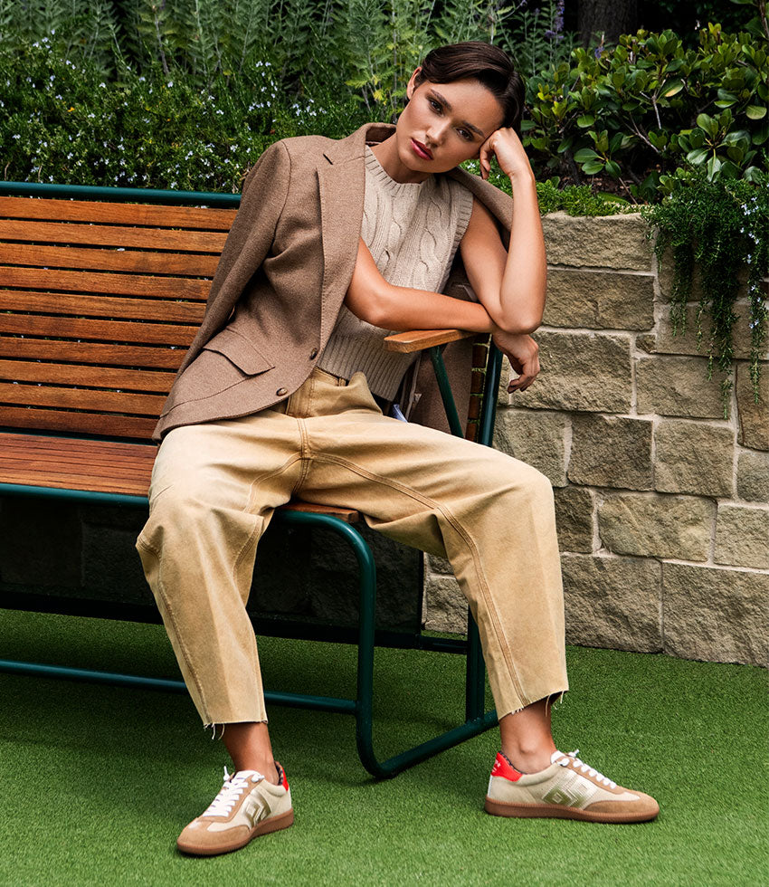 JESTER Sneaker in Sand Combo - Edward Meller