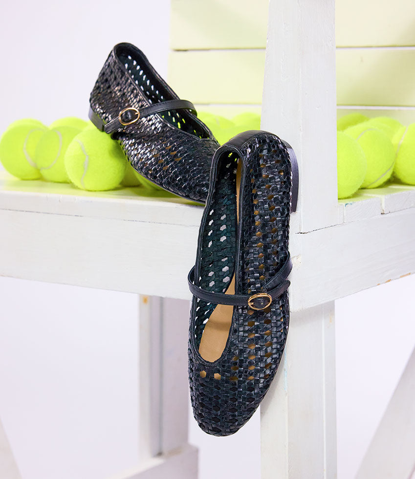 FALIN Woven Ballet in Black