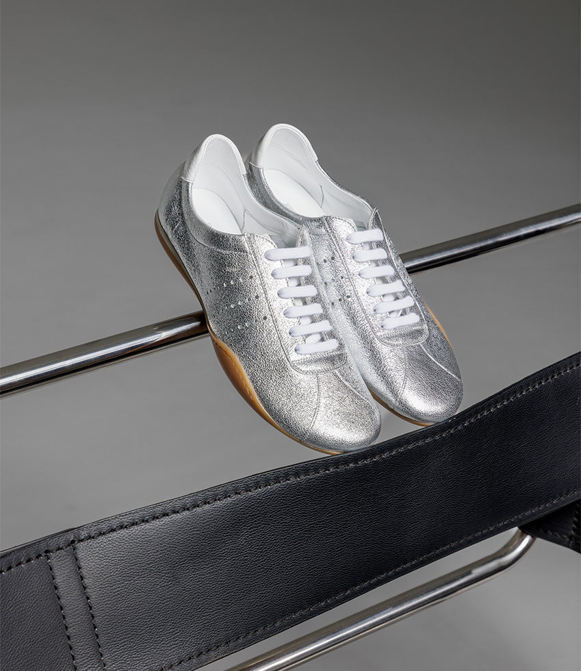 JAVIER Sneaker in Silver