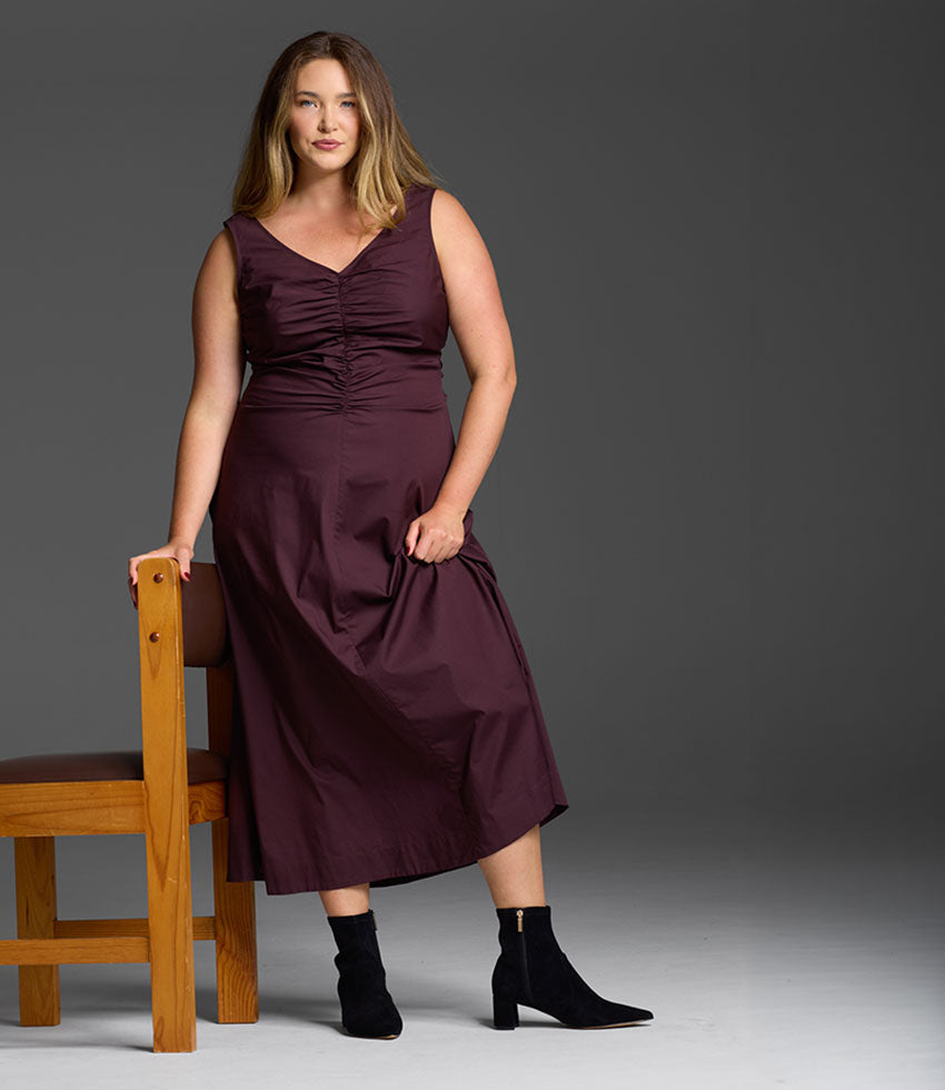 ZADINE55 Block Heel Sock Boot in Black Suede - Edward Meller