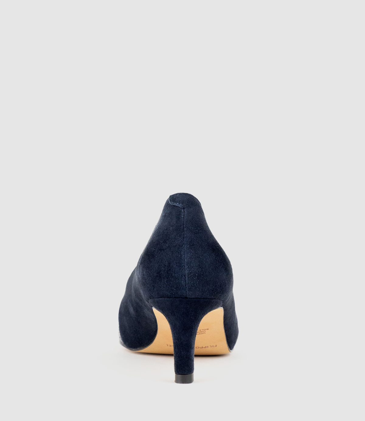 ALIRA55 Snake Combination Pump in Ink Suede Combination - Edward Meller