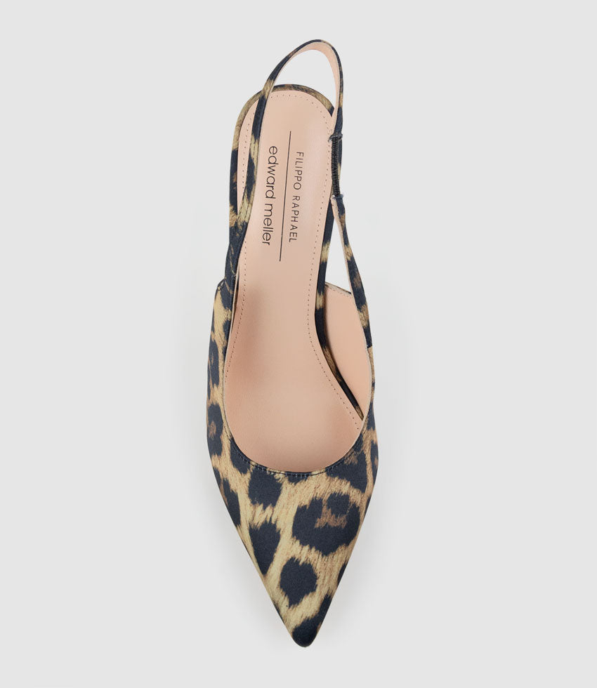 BETA55 Block Heel Pump in Navy Calf - Edward Meller