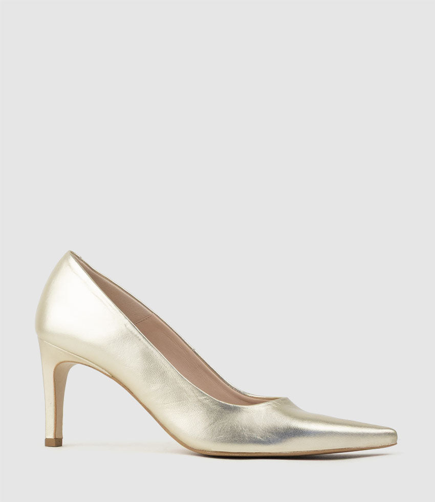 AURIL75 Pump in Platino - Edward Meller