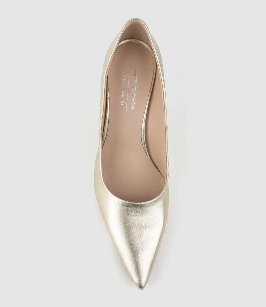 AURIL75 Pump in Platino - Edward Meller
