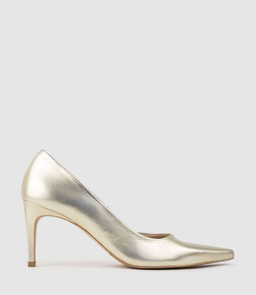 AURIL75 Pump in Platino - Edward Meller