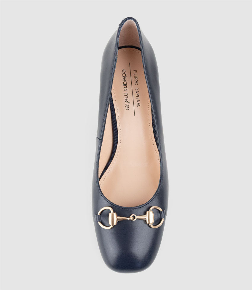 ELMA30 Pointed Pump in Black Suede - Edward Meller