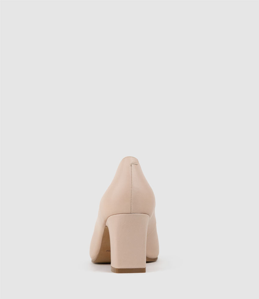 CHANELLE65 Pump with Trim in Shell Calf - Edward Meller