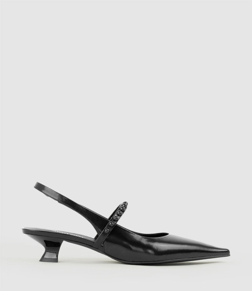 DUFFY30 Slingback Maryjane in Black