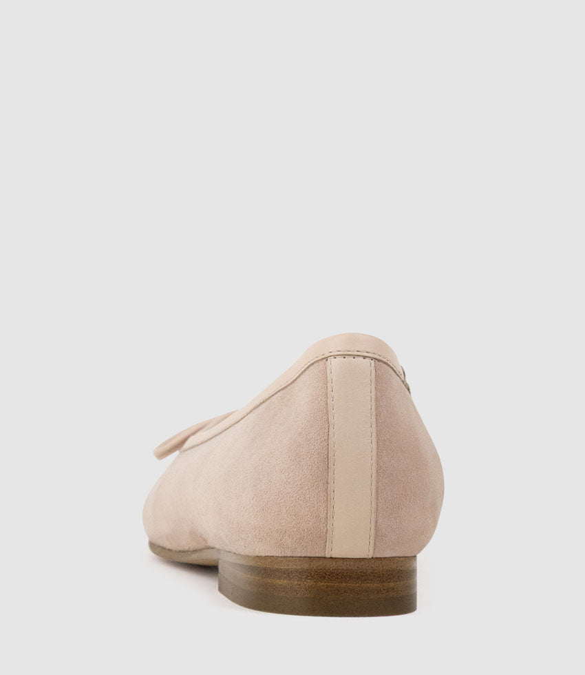 EASTON Cap Toe Ballet in Petal Suede - Edward Meller