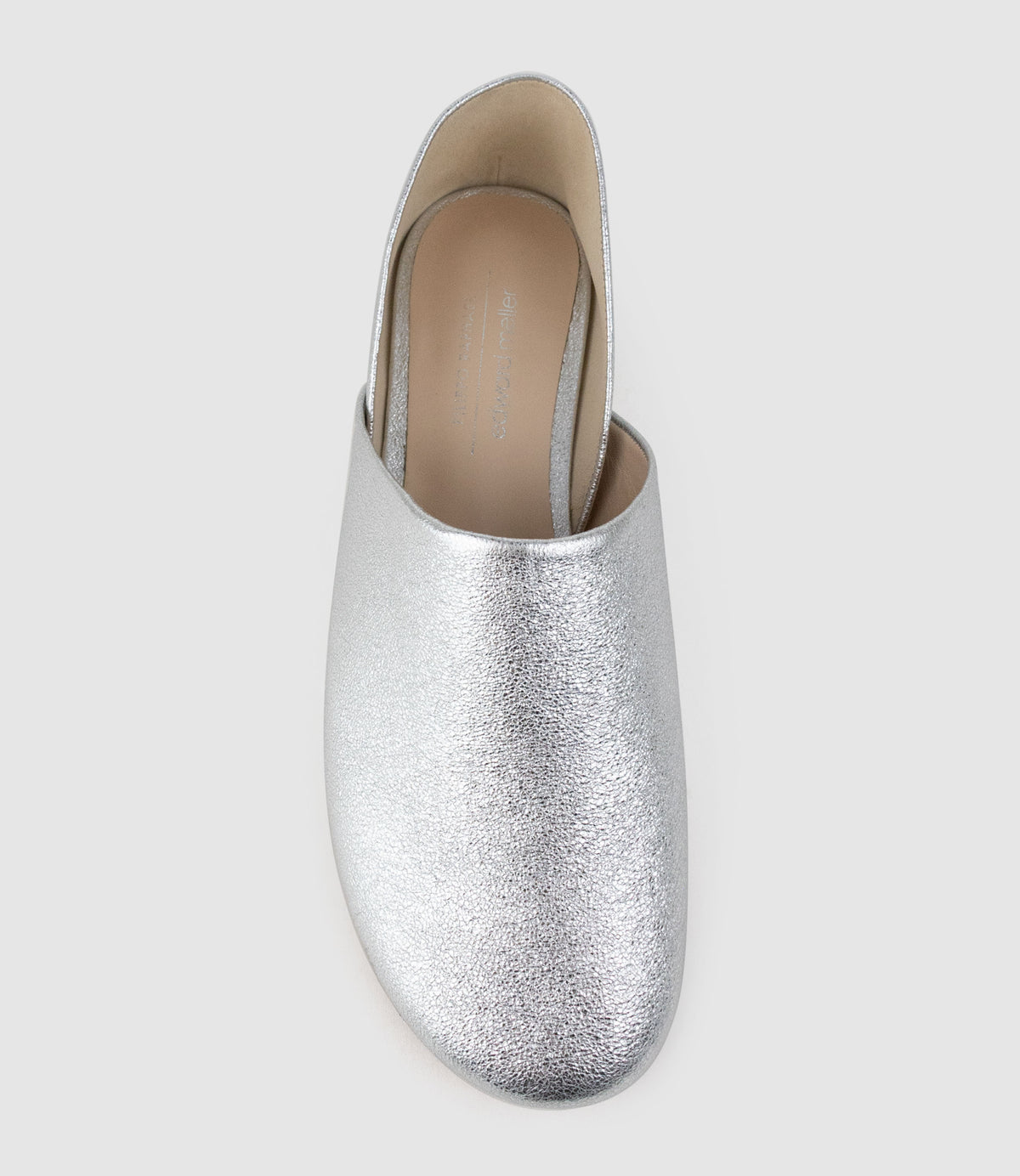 EMANUEL Slip-on with Collapsable Back in Silver