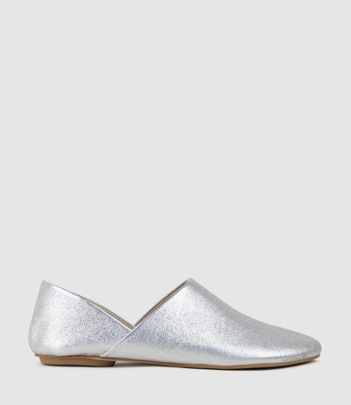EMANUEL Slip-on with Collapsable Back in Silver