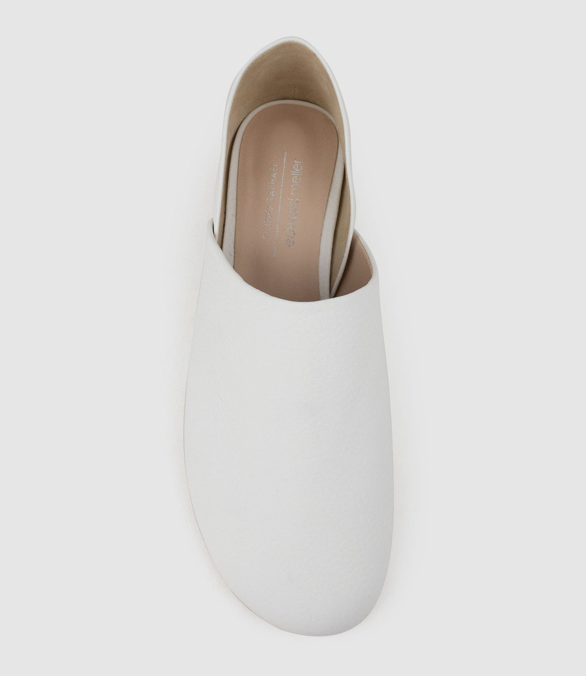 EMANUEL Slip-on with Collapsable Back in White