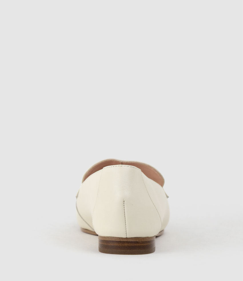 FAXON Loafer in Offwhite Calf - Edward Meller
