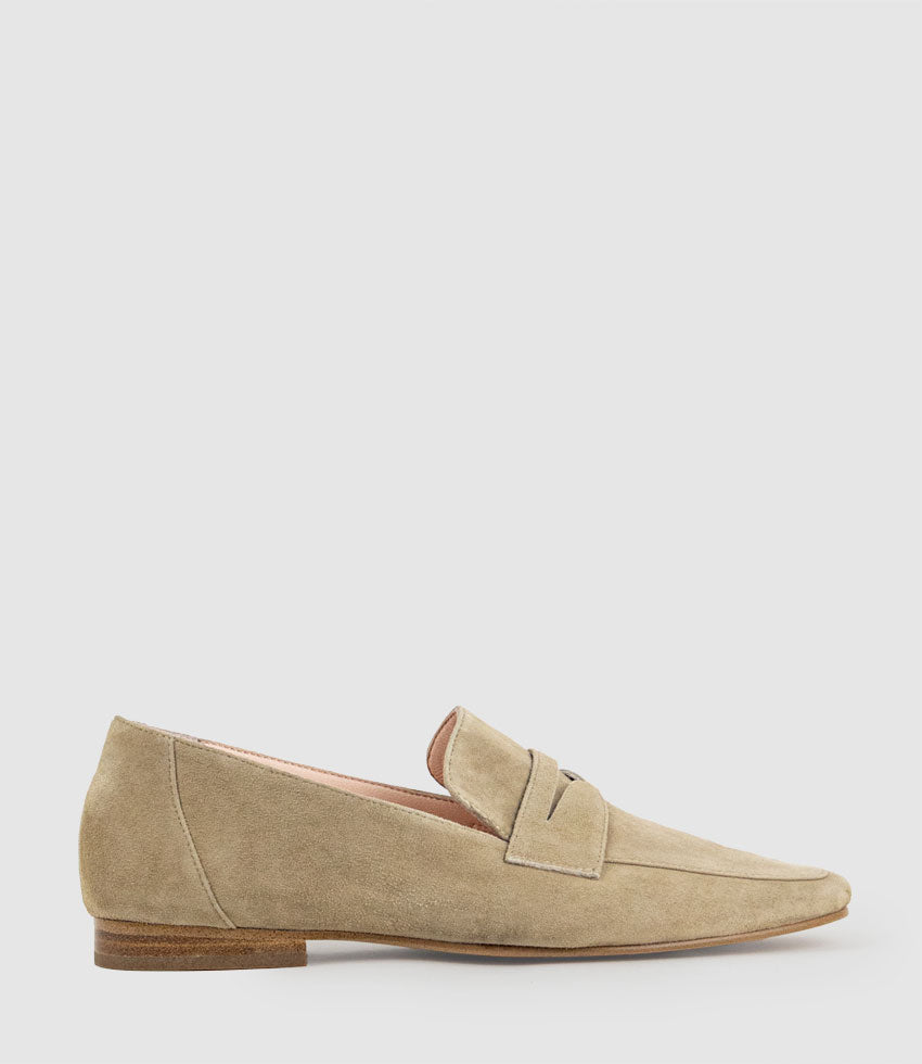 FAXON Loafer in Sahara Suede - Edward Meller