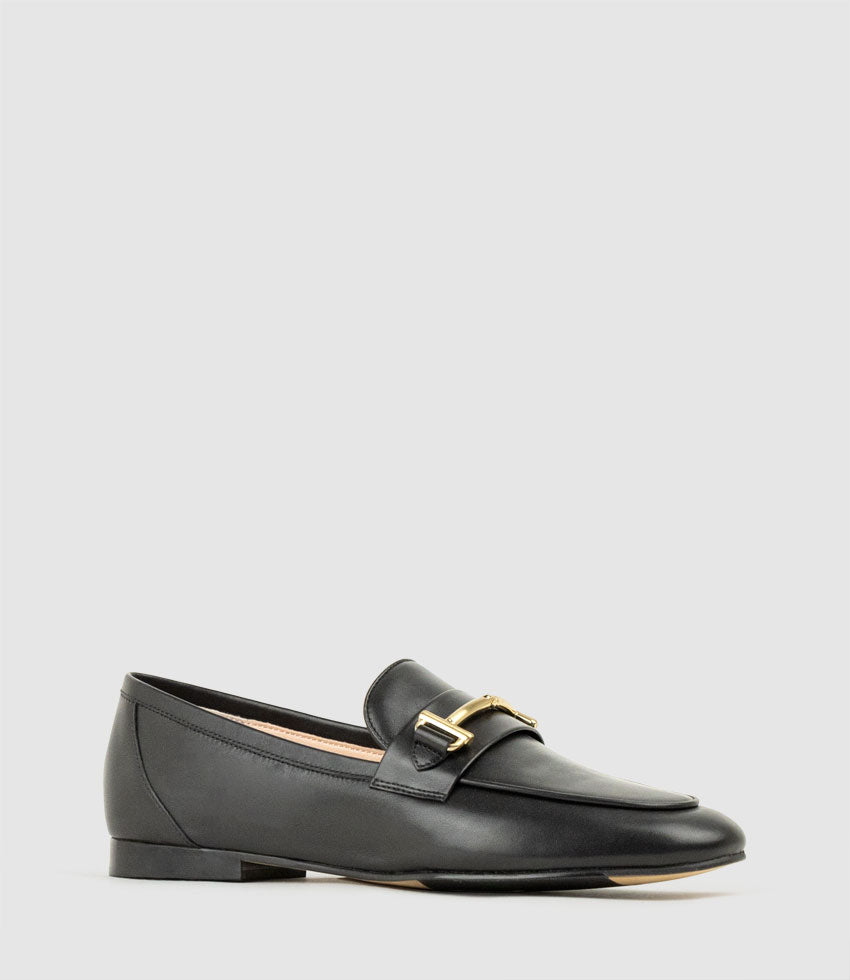 FRANCO Loafer in Black Calf