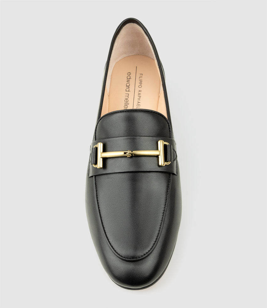 FRANCO Loafer in Black Calf