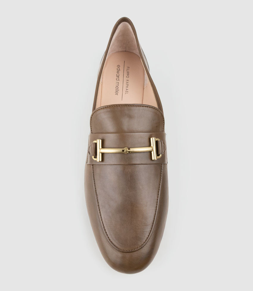 FRANCO Loafer in Brandy Calf - Edward Meller