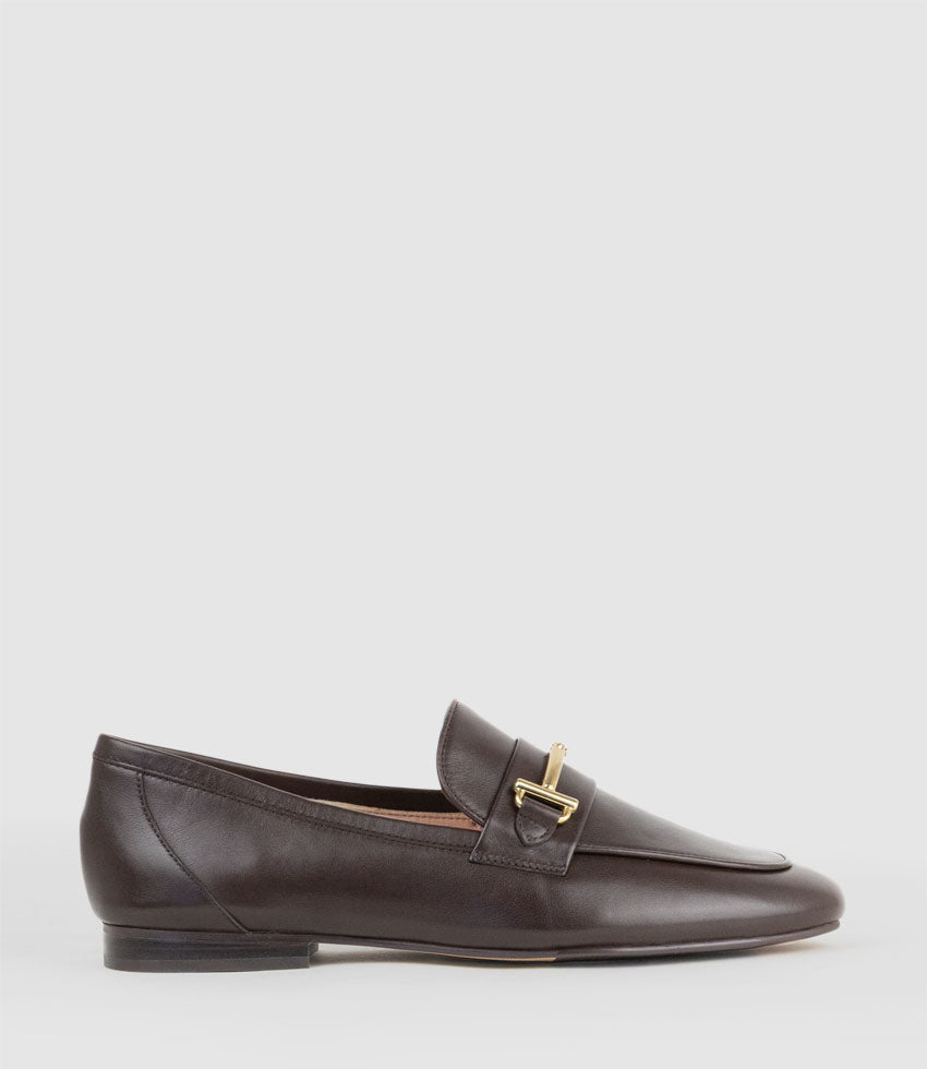 FRANCO Loafer in Chocolate Calf - Edward Meller