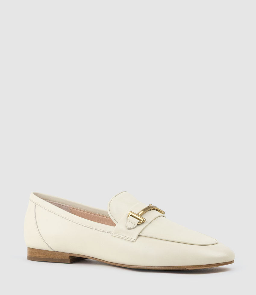 FRANCO Loafer in Offwhite Calf - Edward Meller