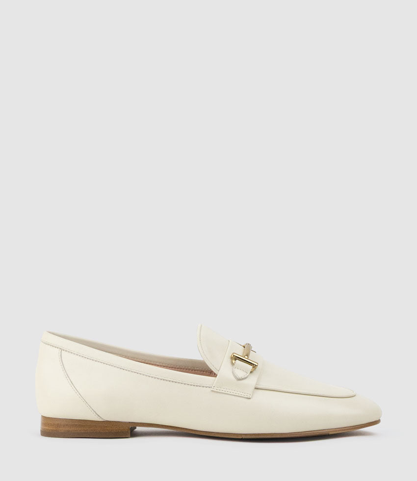 FRANCO Loafer in Offwhite Calf - Edward Meller