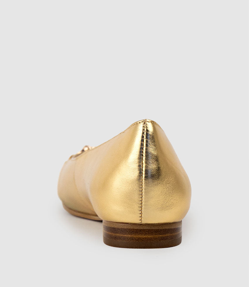 FRIA Ballet with Hardware in Aged Gold
