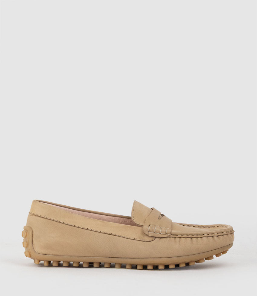 GALLEY Moccasin in Natural Calf - Edward Meller
