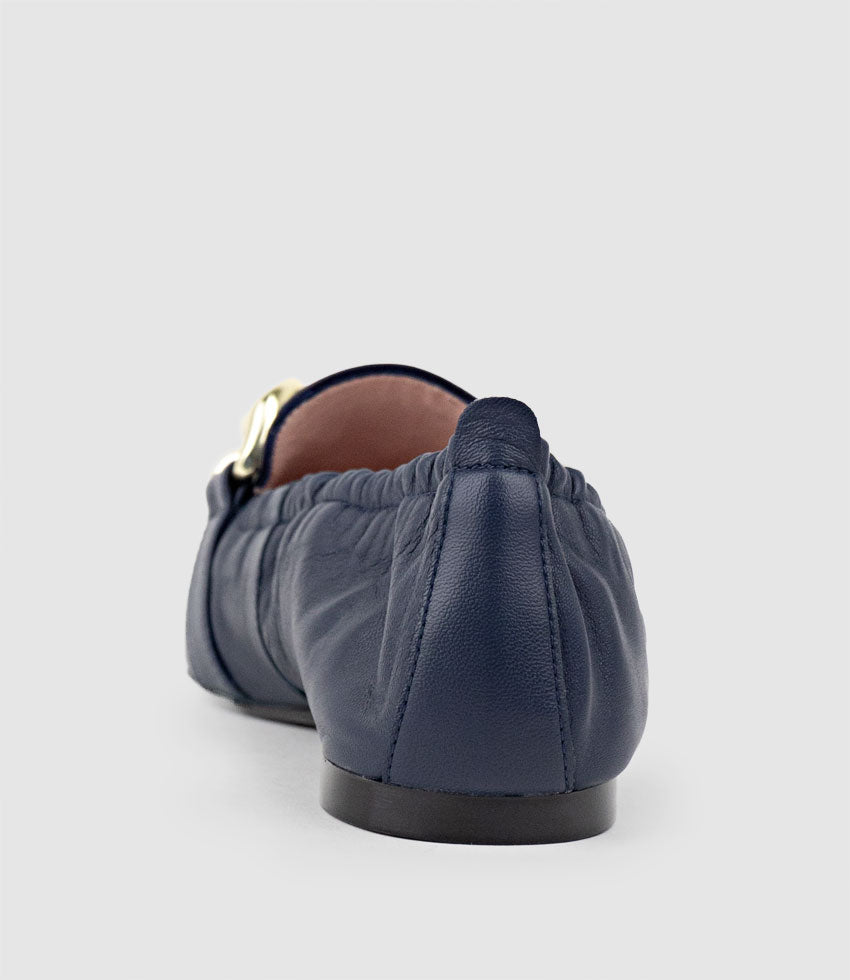 GIANI Loafer with Chain in Navy - Edward Meller
