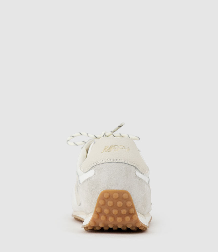 JAMILLA Wave Sneaker in White Combo