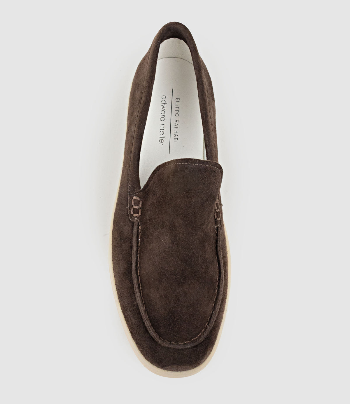 JAVA Slip On in Chocolate Suede - Edward Meller