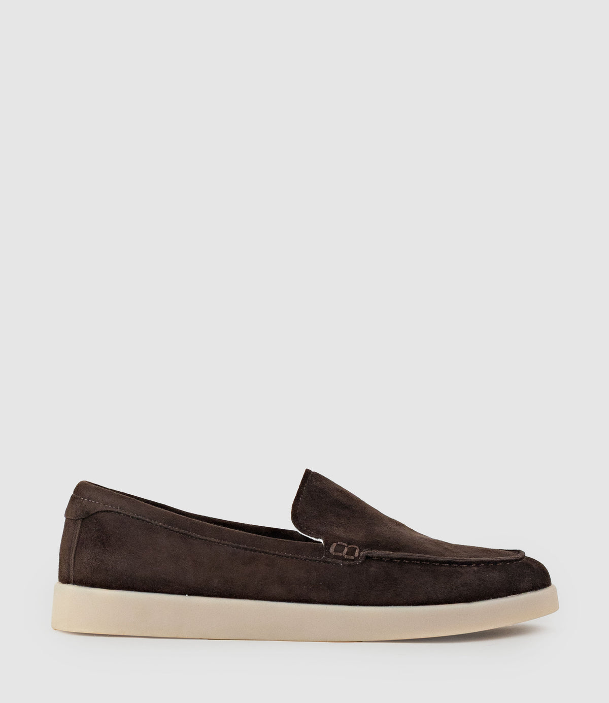 JAVA Slip On in Chocolate Suede - Edward Meller