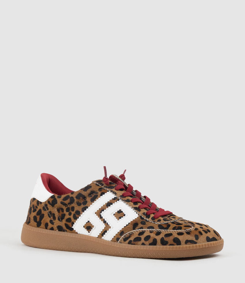 JESTER Sneaker in Full Animal Print Combo - Edward Meller