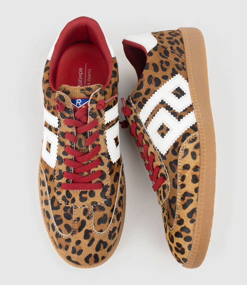 JESTER Sneaker in Full Animal Print Combo - Edward Meller