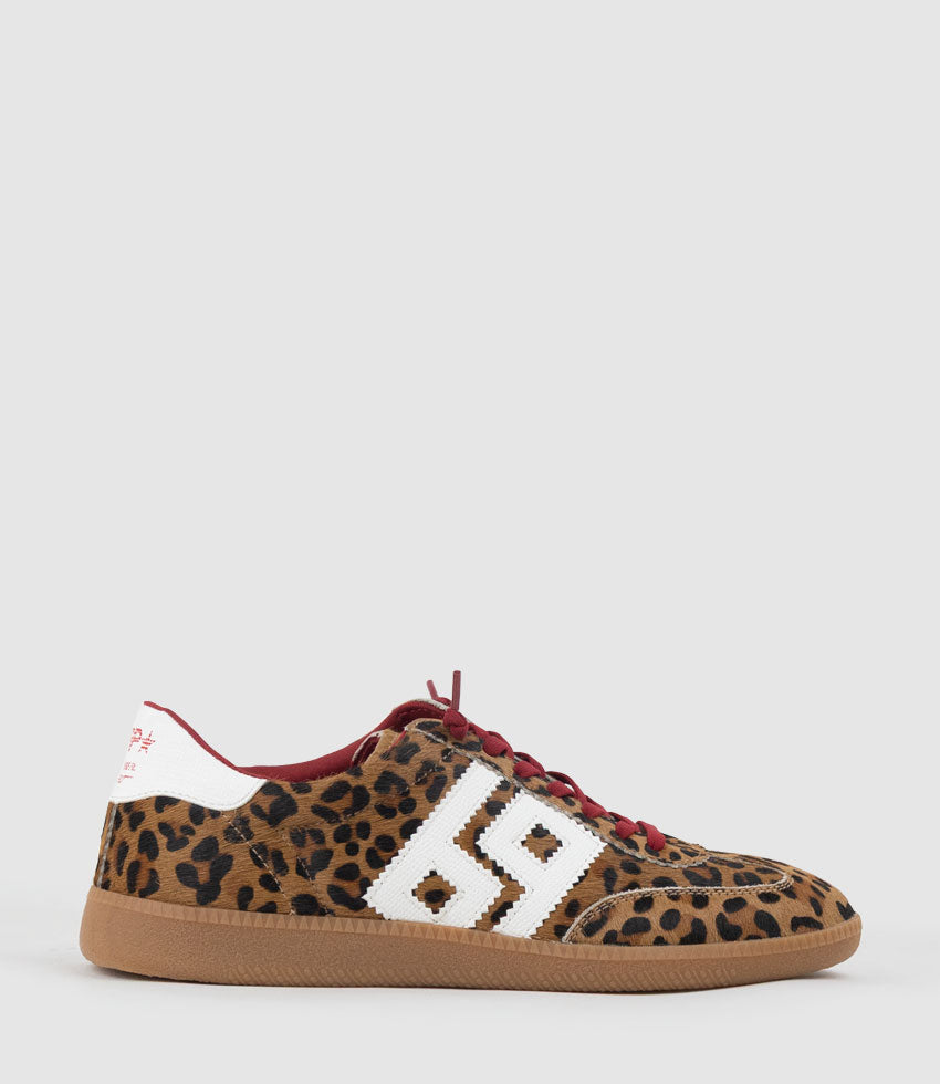 JESTER Sneaker in Red Combo - Edward Meller