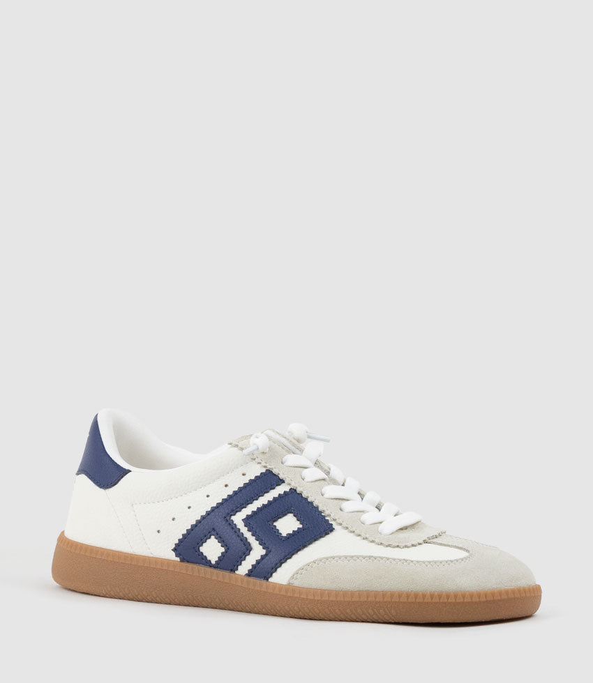 JESTER Sneaker in Blue Combo - Edward Meller