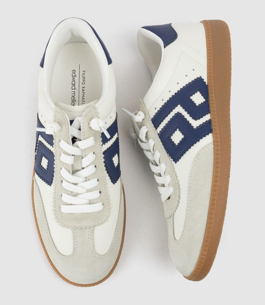 JESTER Sneaker in Blue Combo - Edward Meller