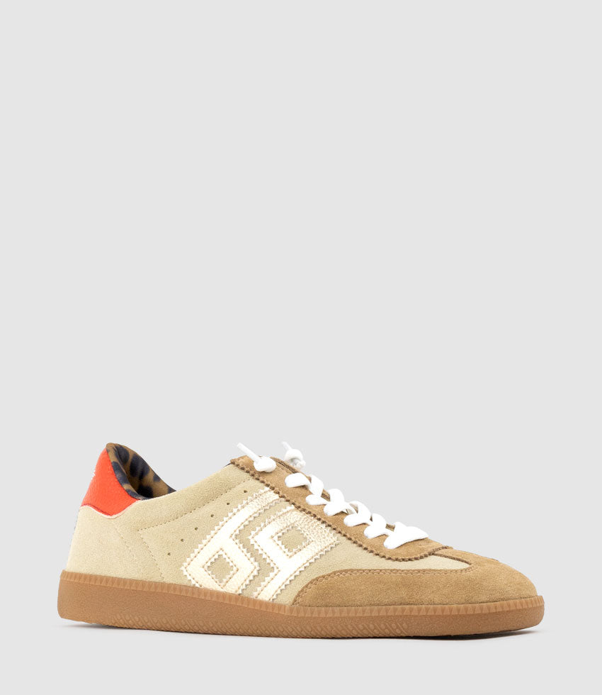 JESTER Sneaker in Sand Combo - Edward Meller