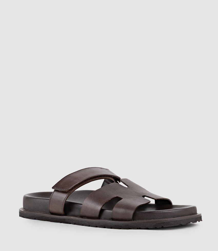 KANE H Front Slide on Unit in Brown - Edward Meller