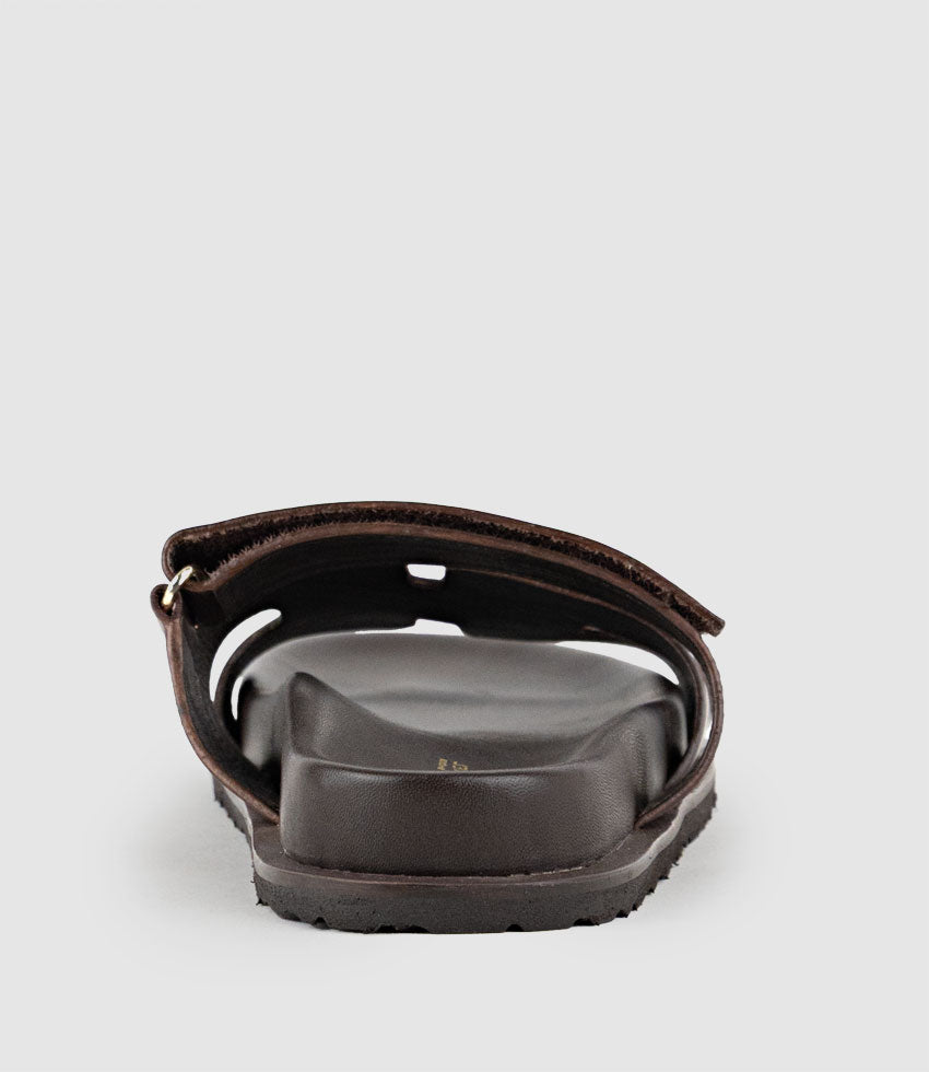 KANE H Front Slide on Unit in Brown - Edward Meller