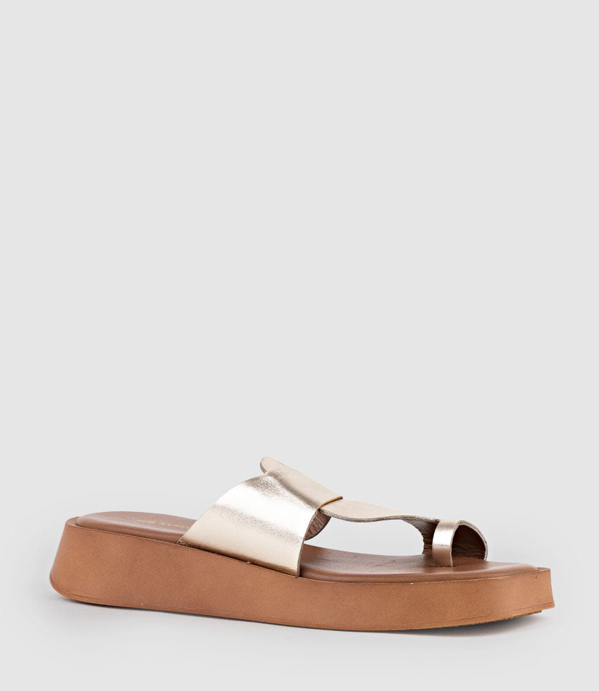 KRISS Asymmetrical Slide on Unit in Platino - Edward Meller