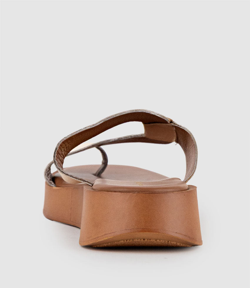 KRISS Asymmetrical Slide on Unit in Platino - Edward Meller