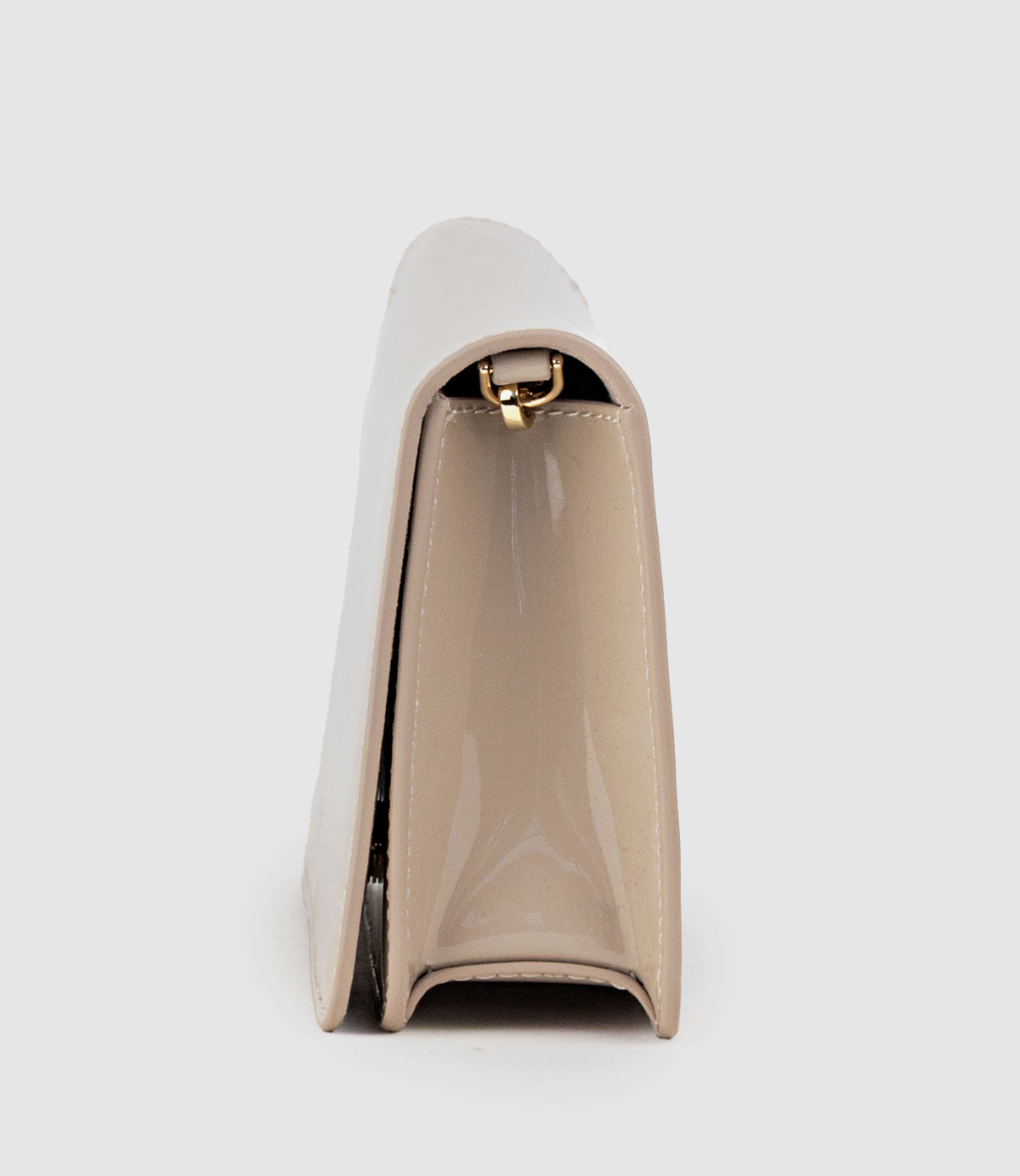 NYX Evening Bag in Blush Patent - Edward Meller