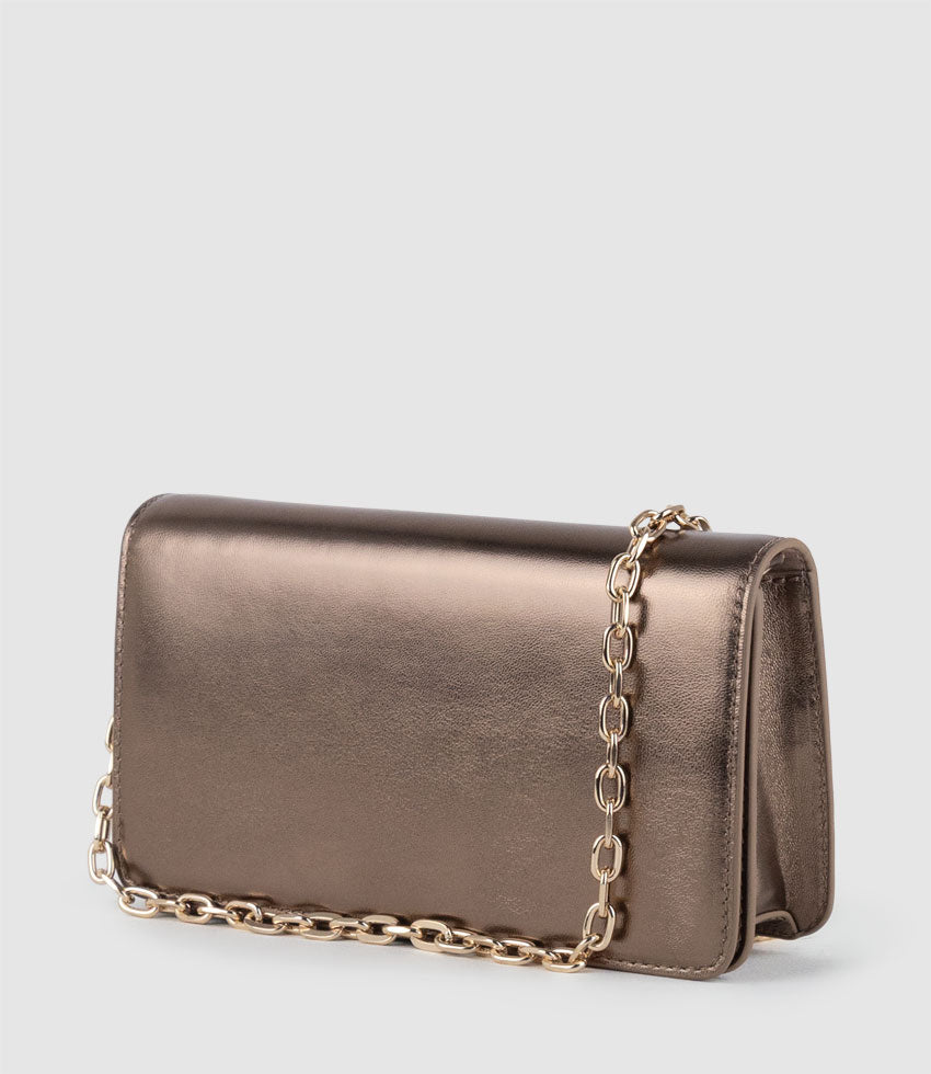 NYX Evening Bag in Bronze - Edward Meller